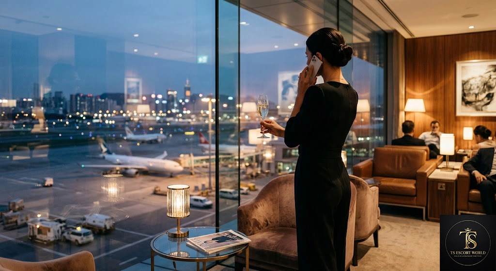 Sophisticated traveler exploring elite companionship and how to meet trans models worldwide